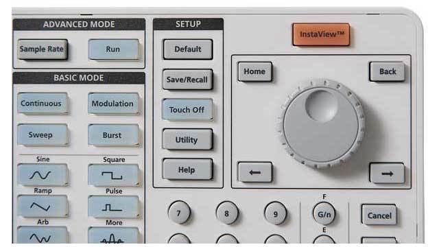 驗(yàn)證連接DUT后輸出波形